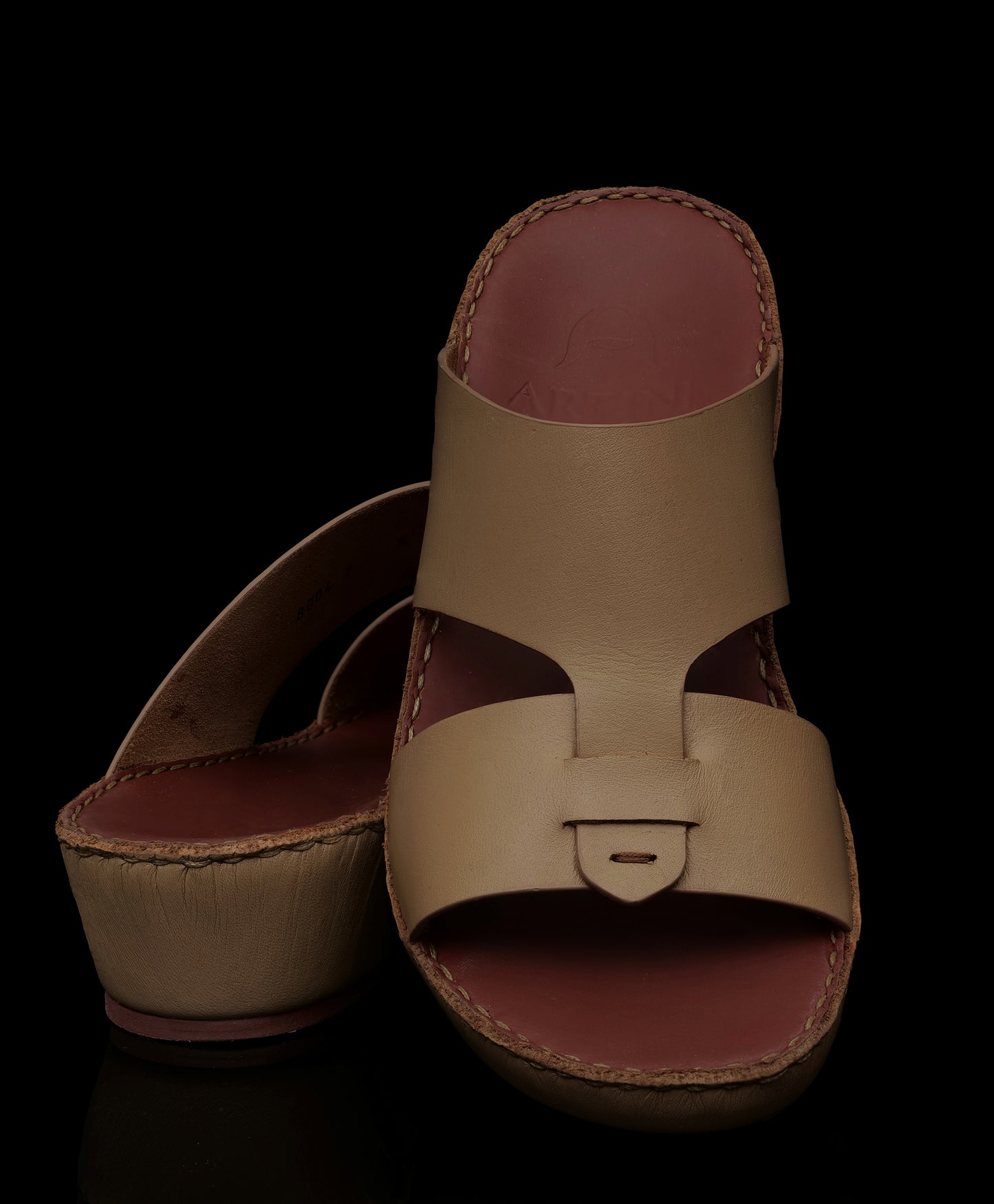 Men's Luxury Artini Nova Calf Italian Leather Slippers | AMB17