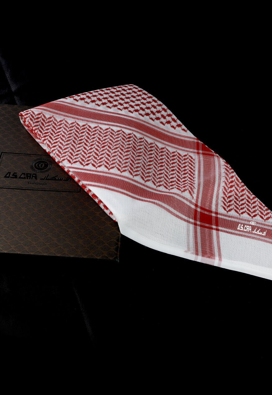 Oscar Shemagh Red Super Deluxe SR120