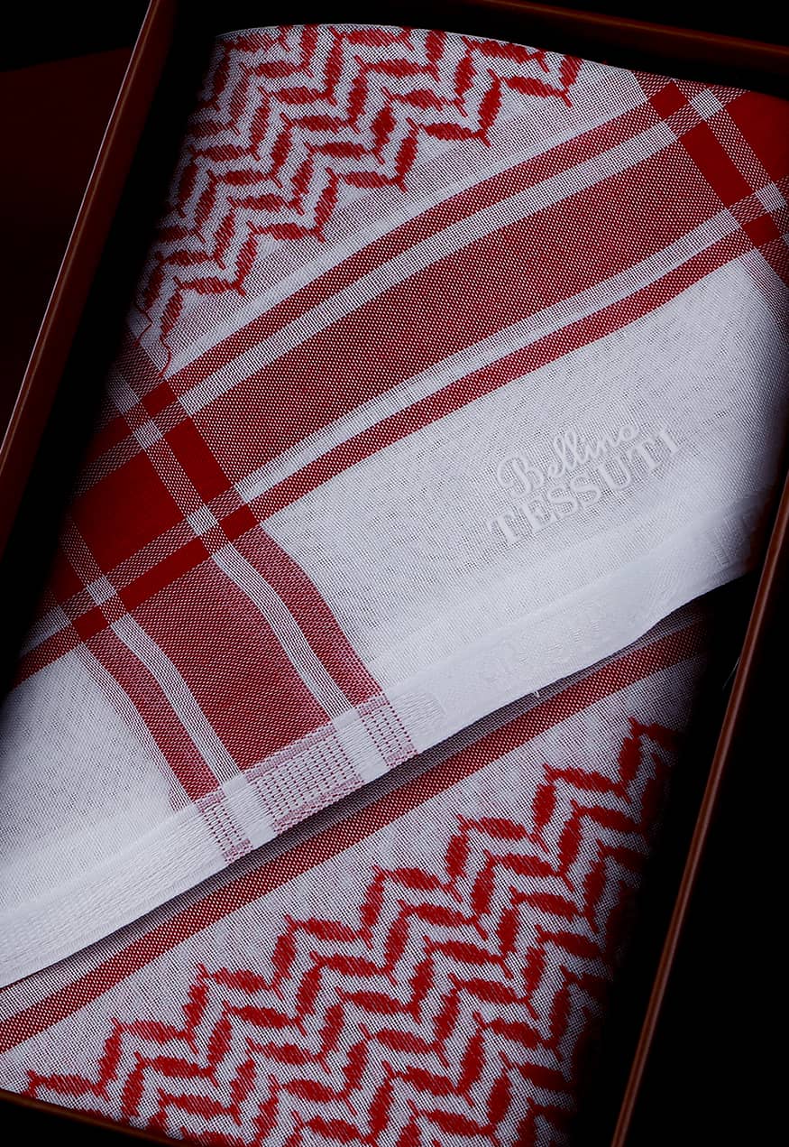 Super Deluxe Red Shemagh Blino Tessotti 192