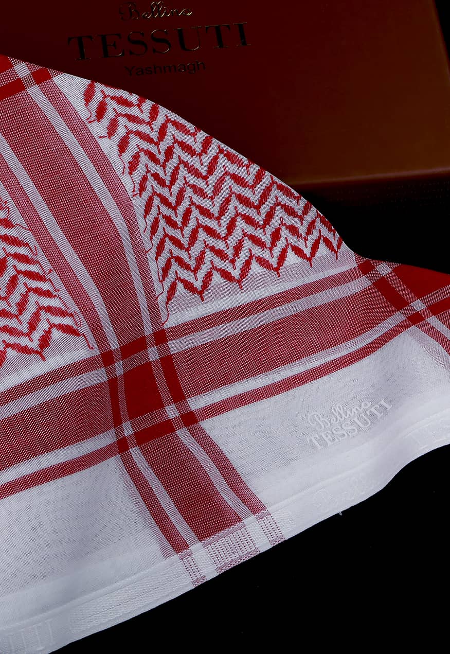 Super Deluxe Red Shemagh Blino Tessotti 192