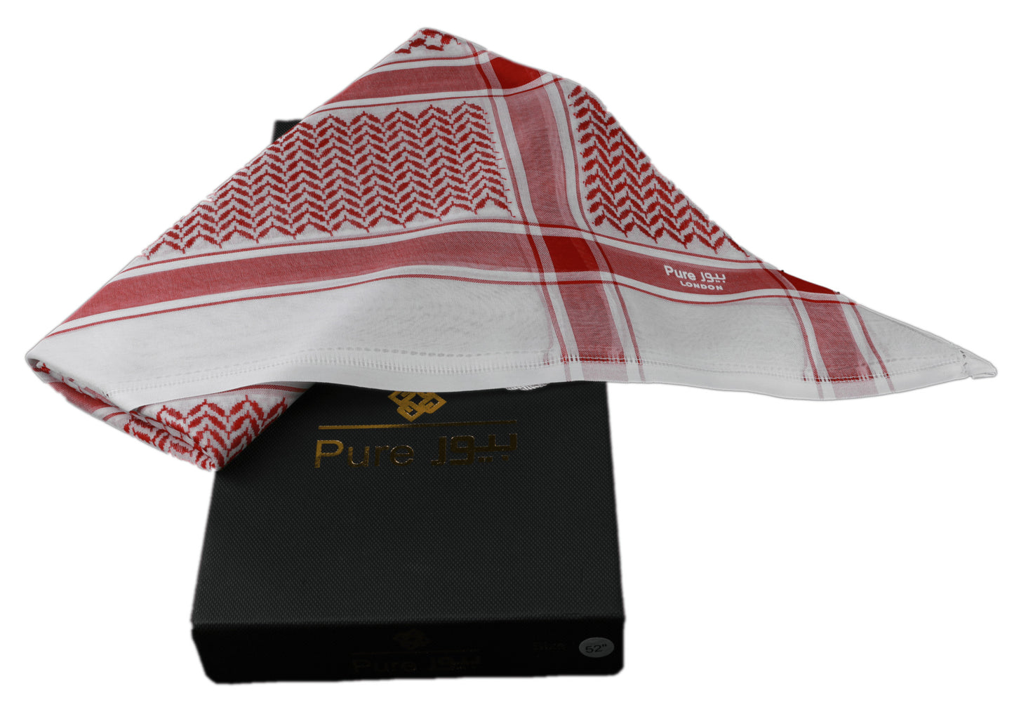Super Deluxe Pure Red Shemagh 192