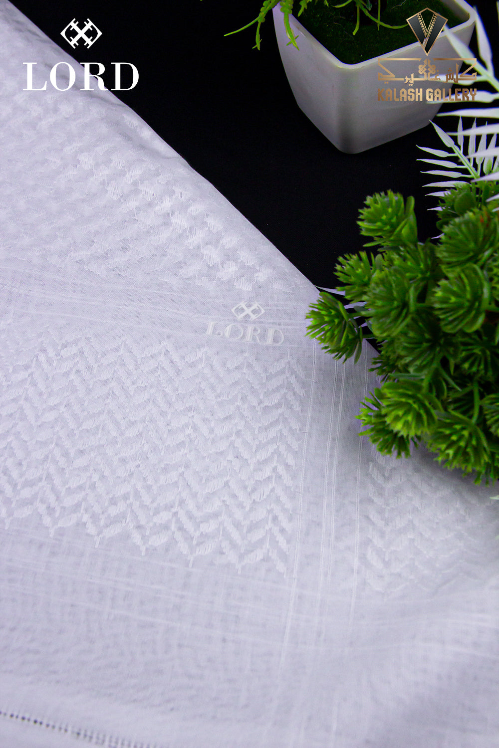 Lord Deluxe White Shemagh - 186