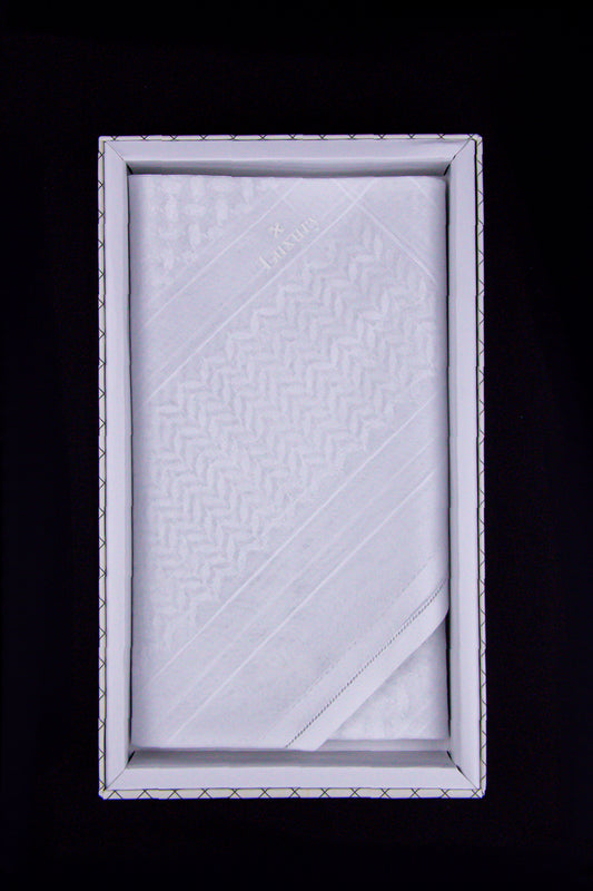 Deluxe White Shemagh - 187