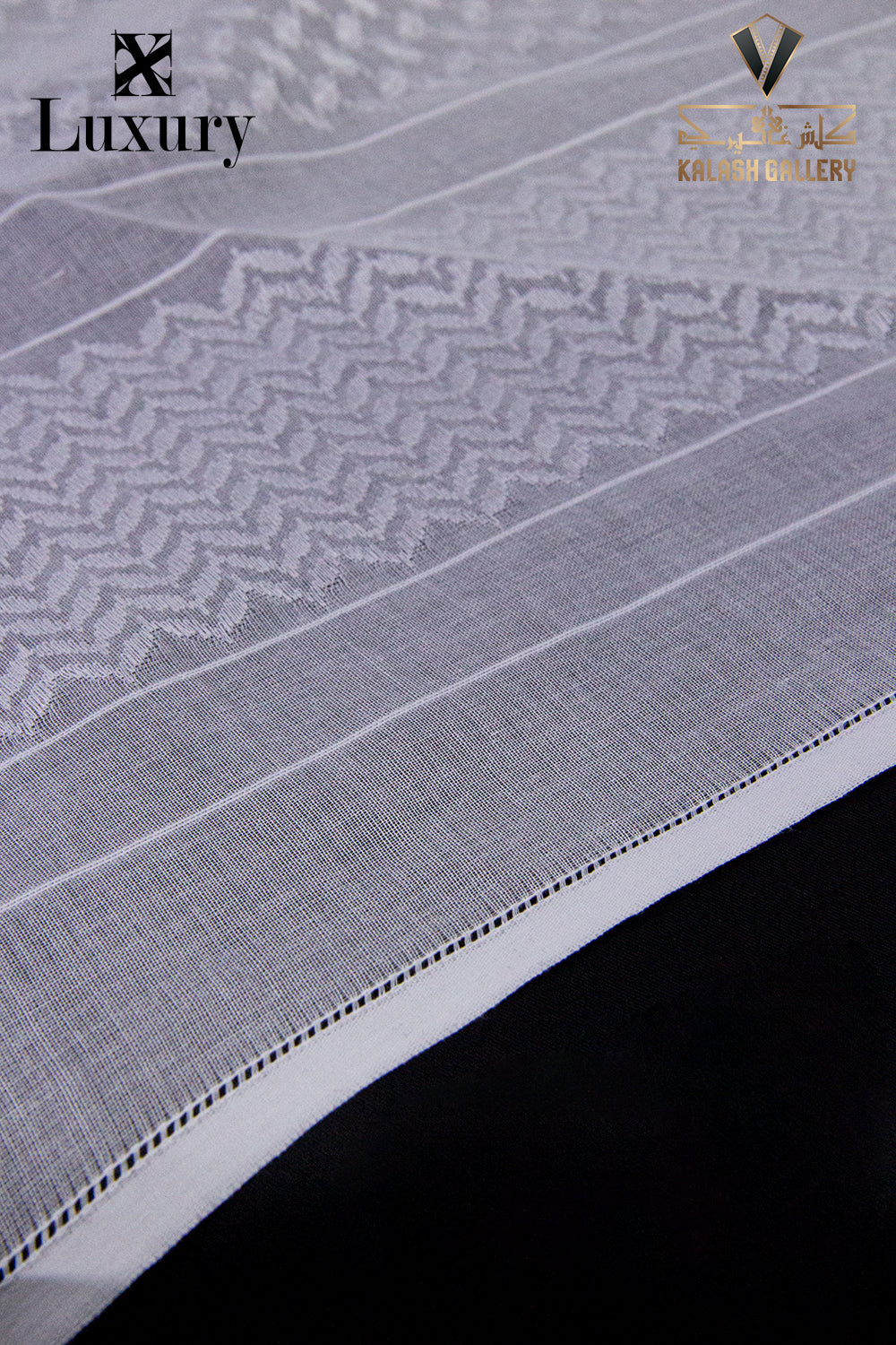 Deluxe White Shemagh - 187