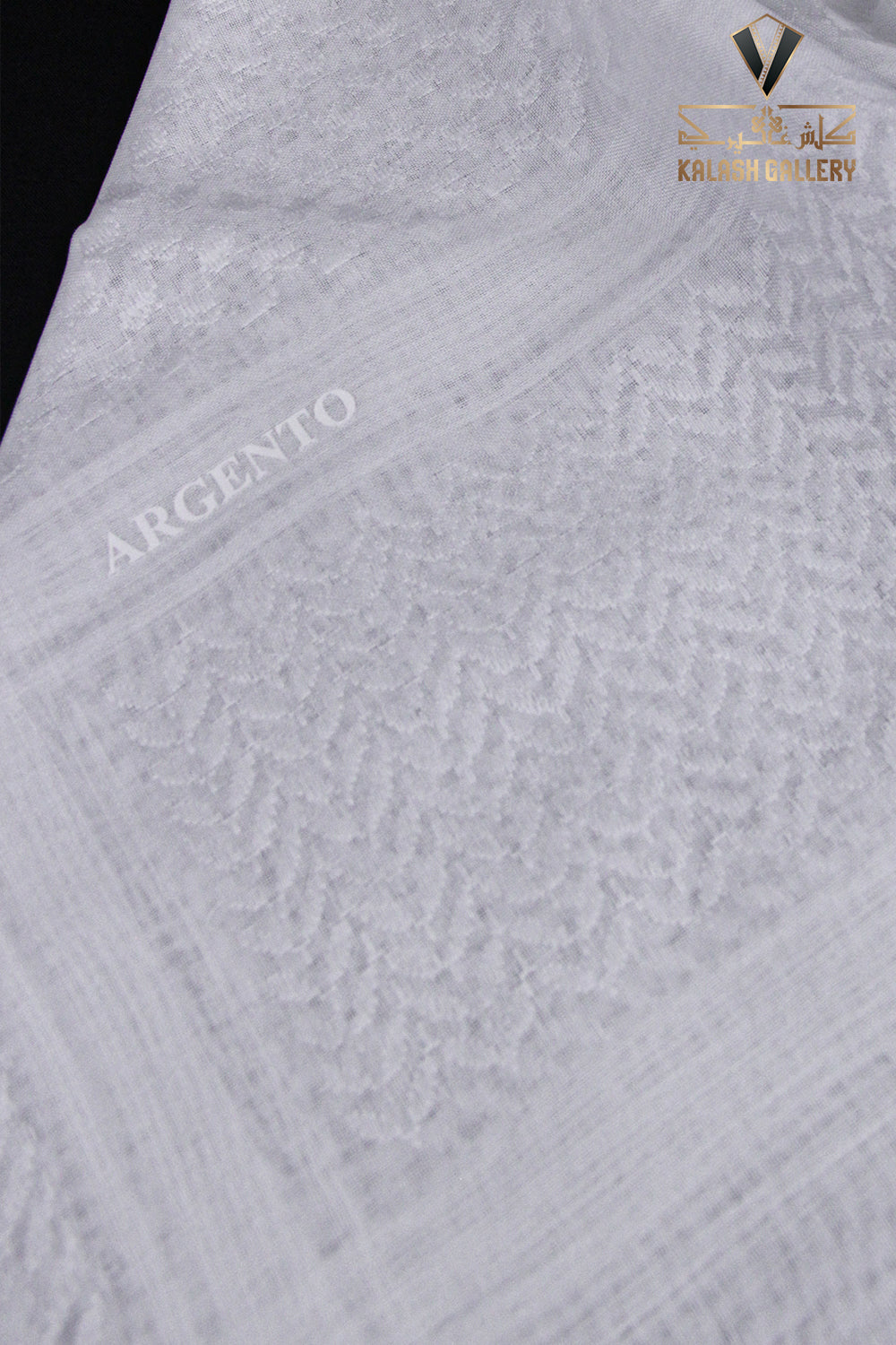 Argento Super Deluxe E-4 White Shemagh