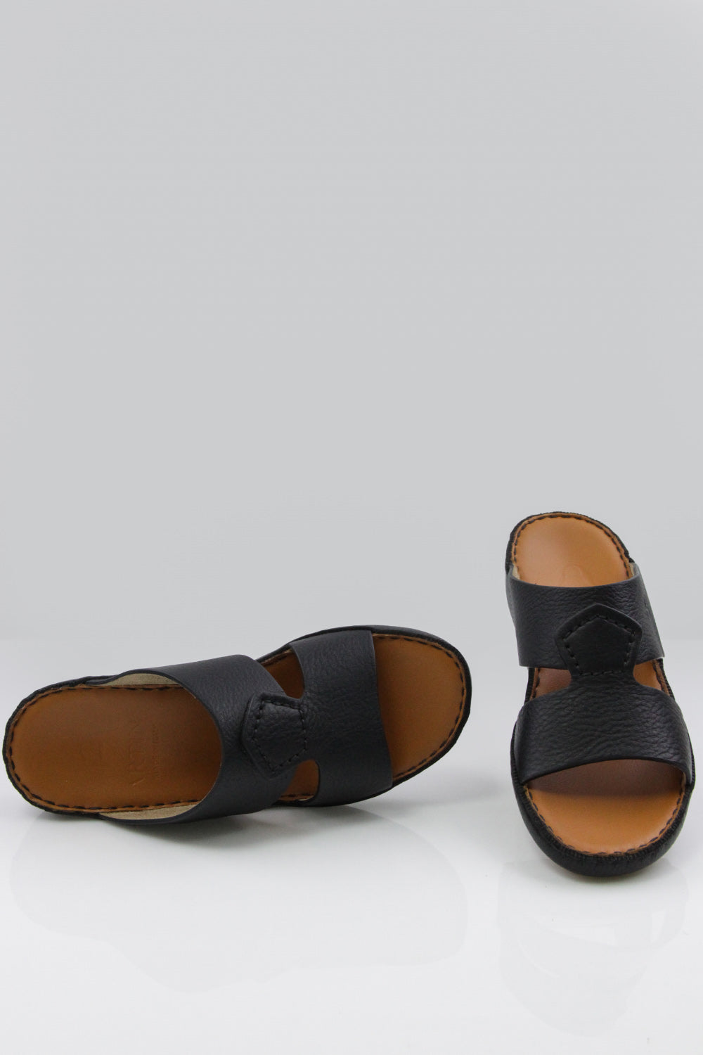 Classic Italian Scotch Calf Leather Slippers -AMT03