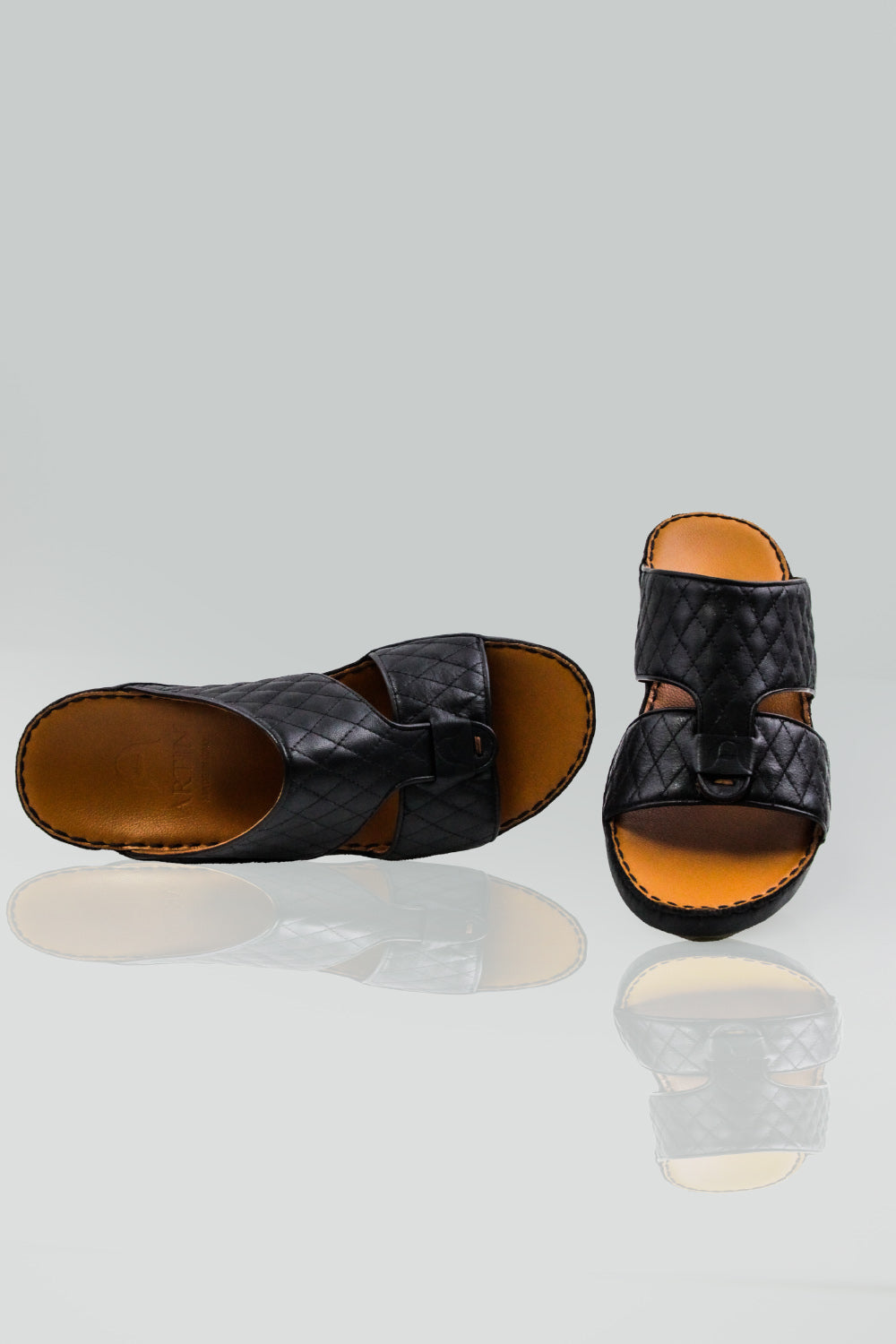 Luxury Italian Nappa Leather Slippers -AMX04