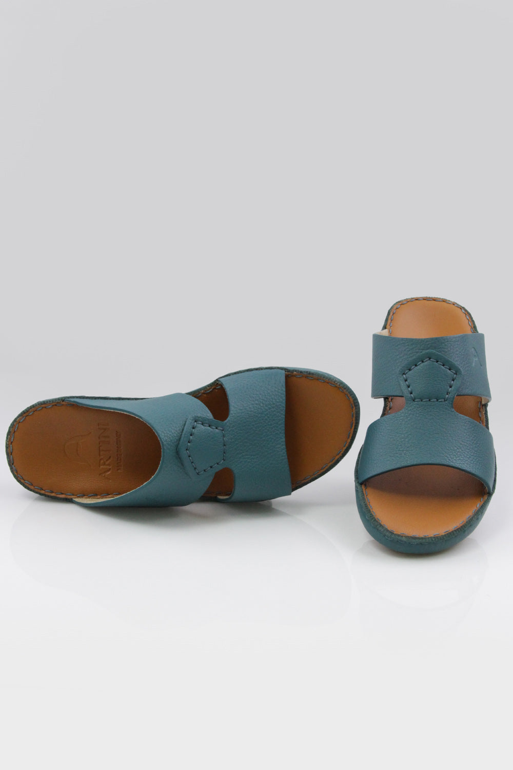 Classic Italian Scotch Calf Leather Slippers -AMT03