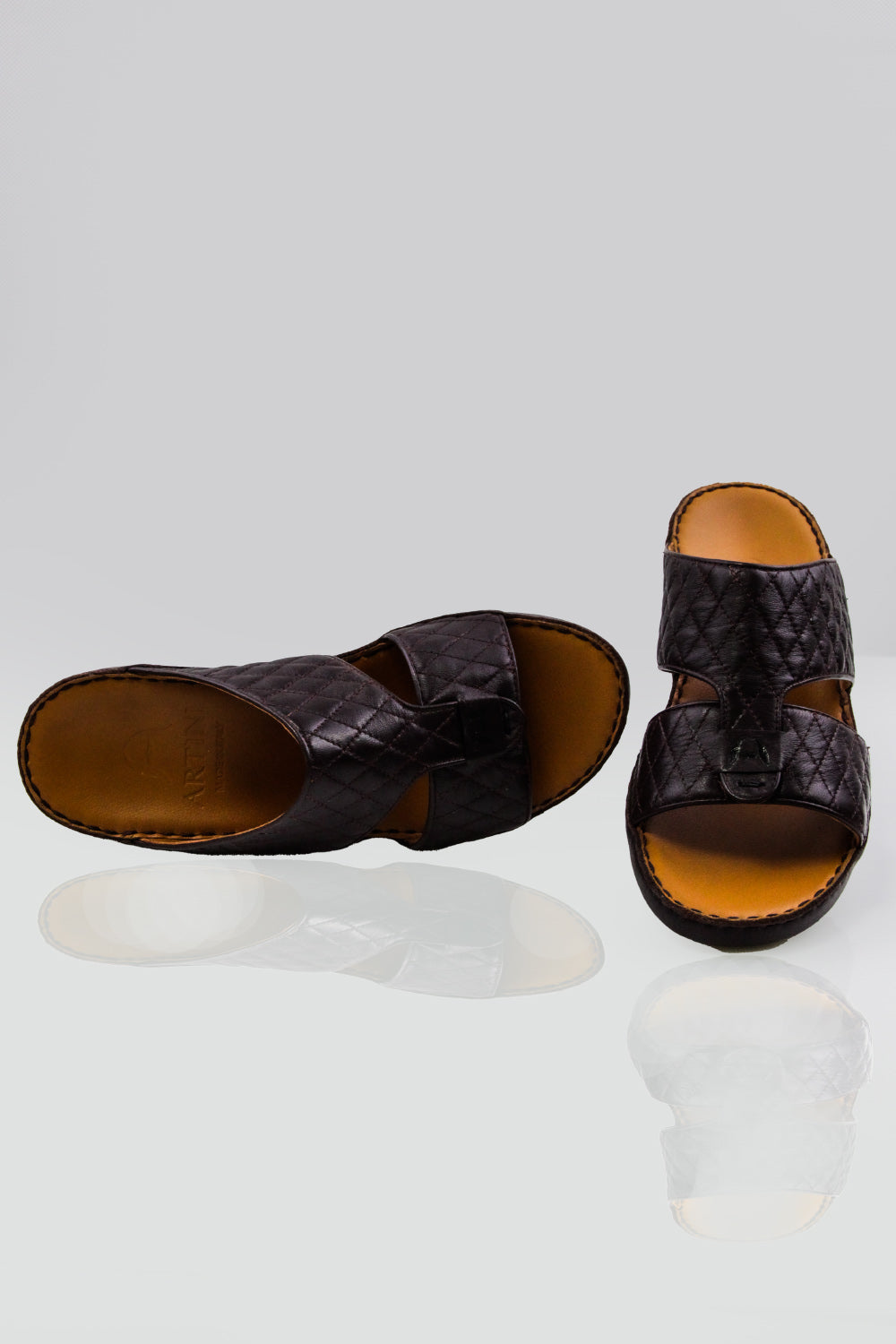 Luxury Italian Nappa Leather Slippers -AMX04