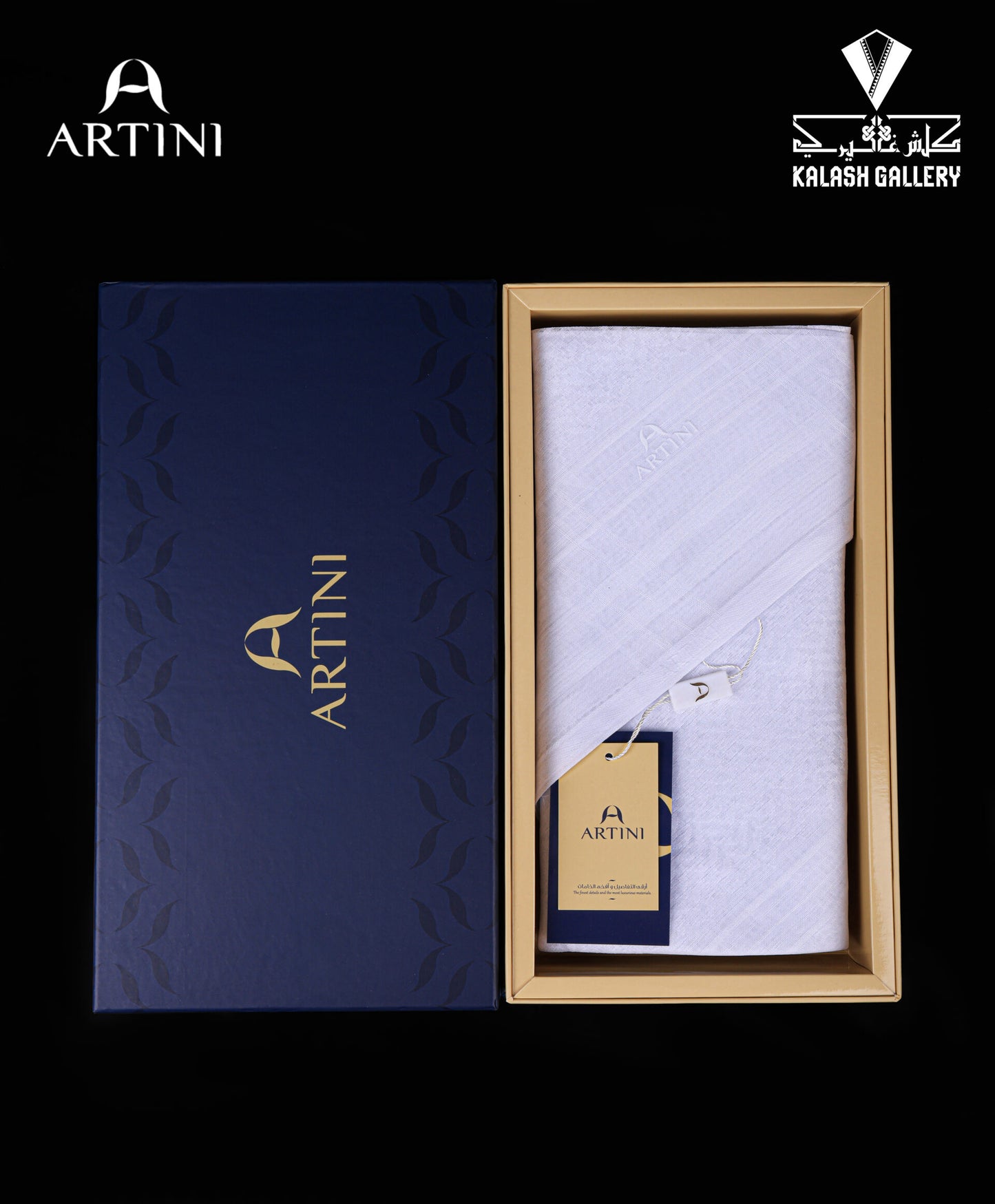 Artini Super Deluxe White Shemagh