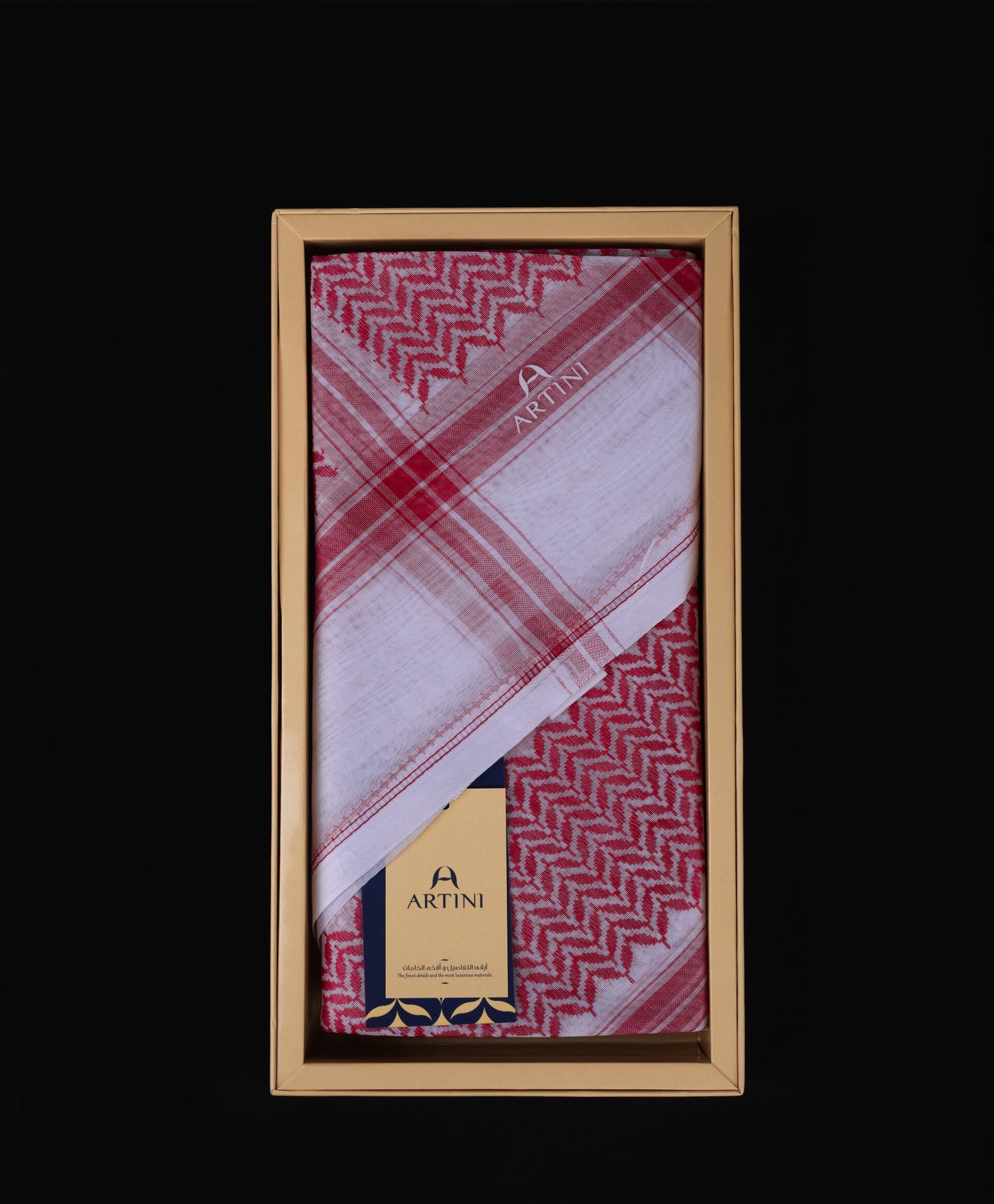 شماغ أحمر أرتيني سوبرديلوكس