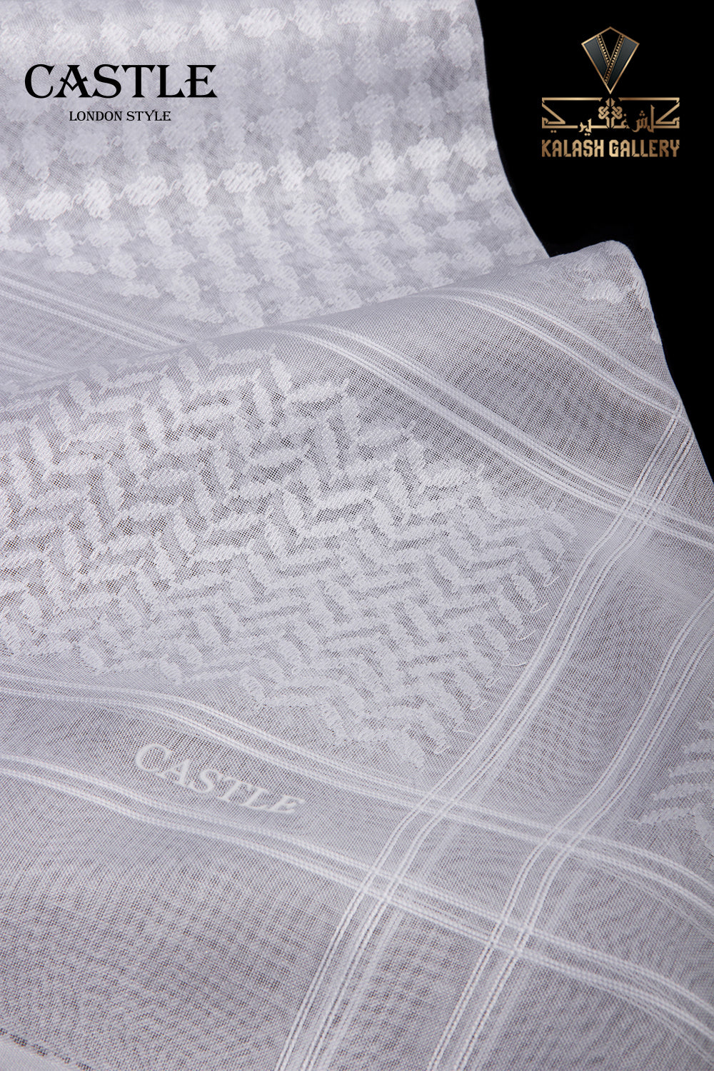 White Shemagh Castel - 1118