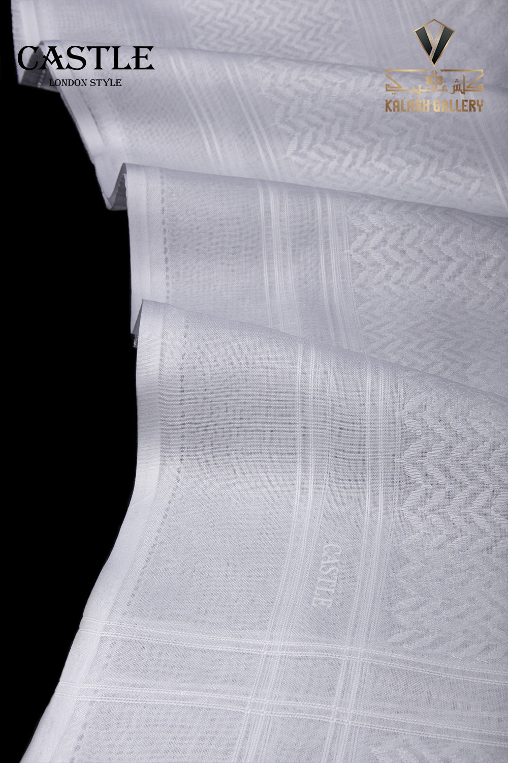 White Shemagh Castel - 1118