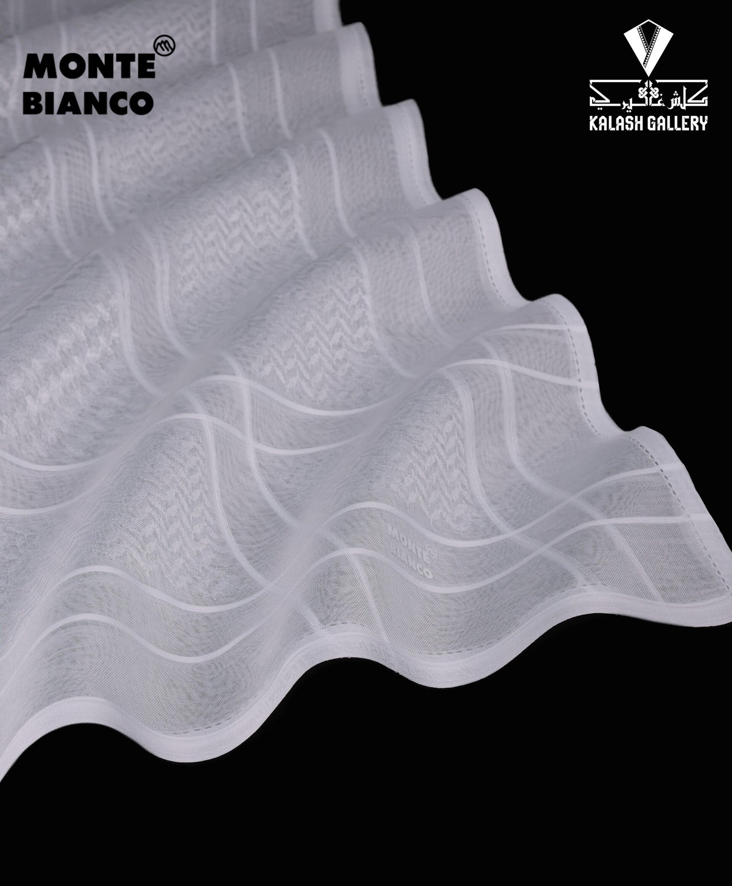 White Monte Bianco Shemagh