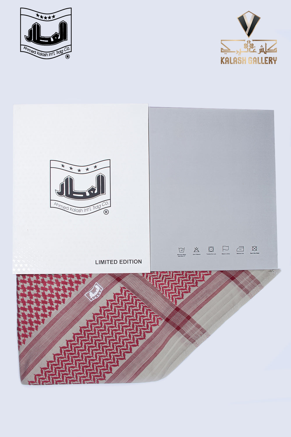 Attar Shemagh Red Blood Gazelle Winter - N01