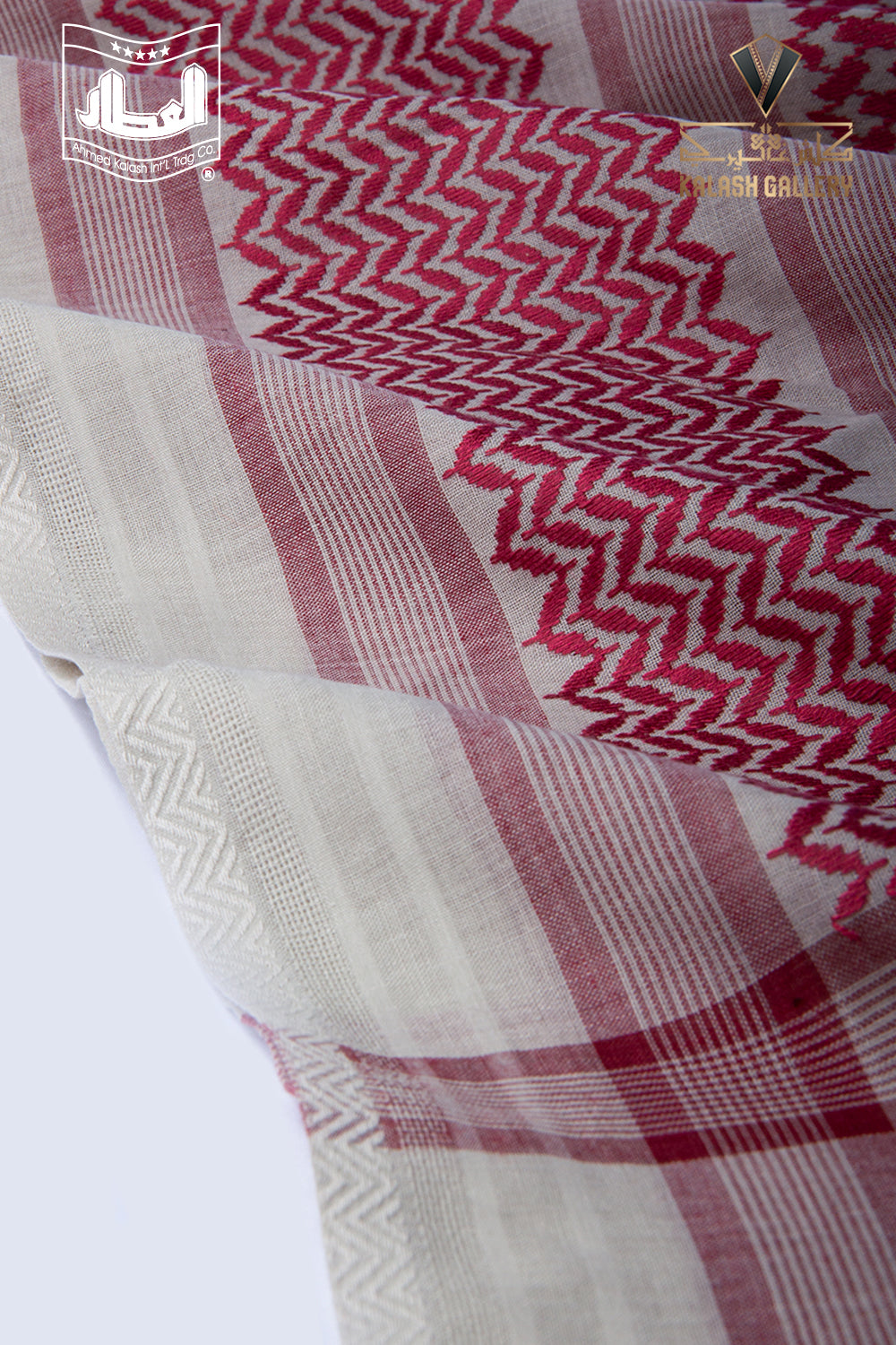 Attar Shemagh Red Blood Gazelle Winter - N01