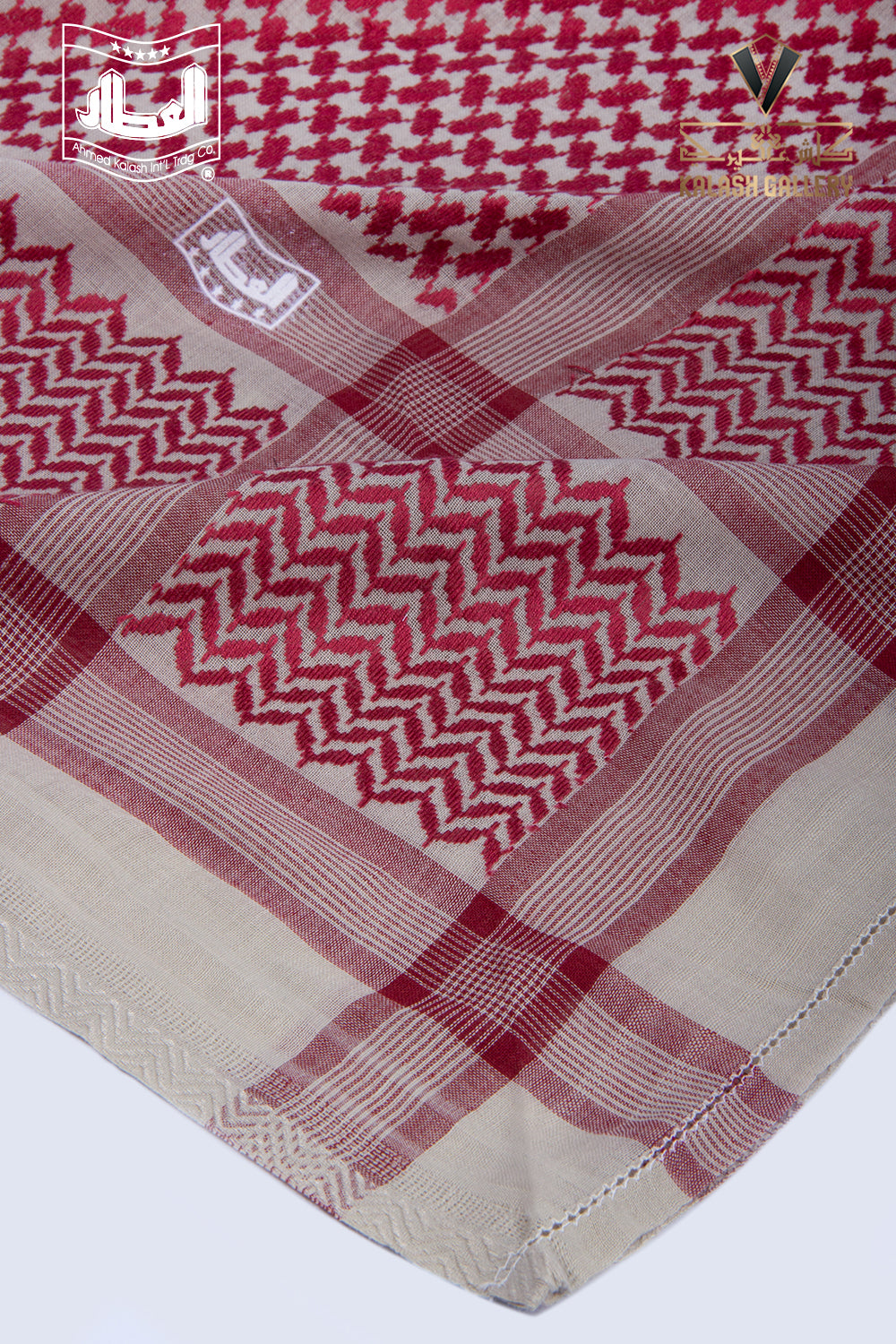 Attar Shemagh Red Blood Gazelle Winter - N01