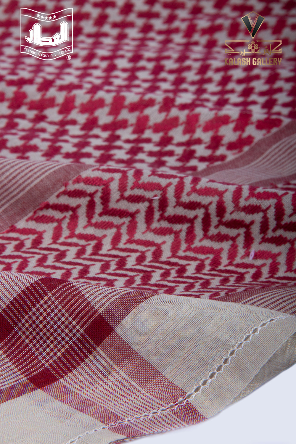 Attar Shemagh Red Blood Gazelle Winter - N01