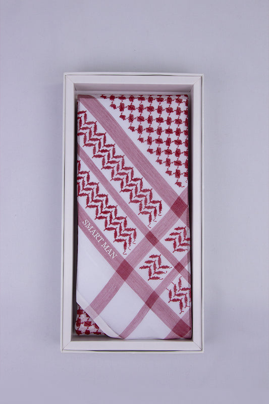 Smart Man Super Deluxe Red Shemagh