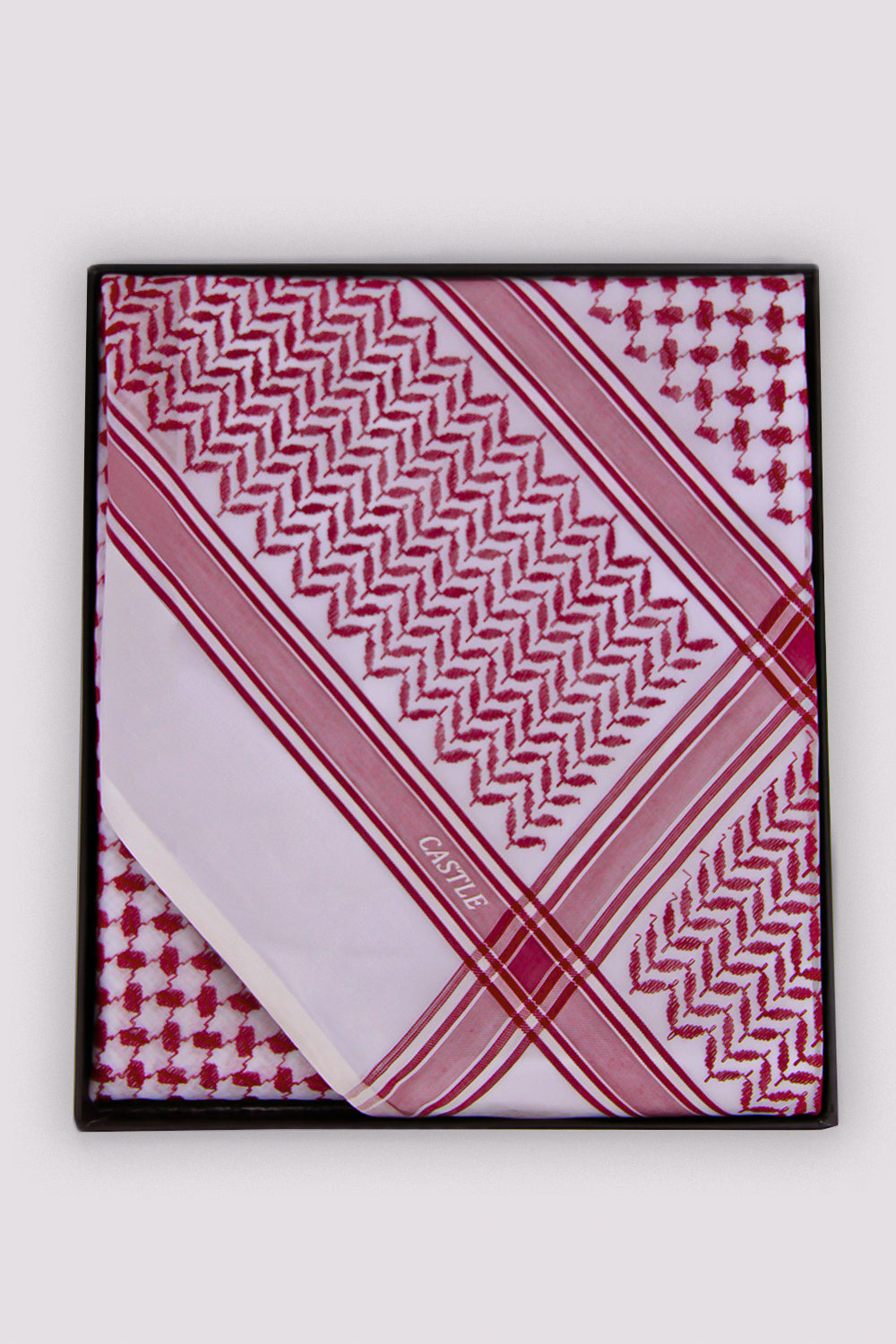 شماغ أحمر كاستل - 1109