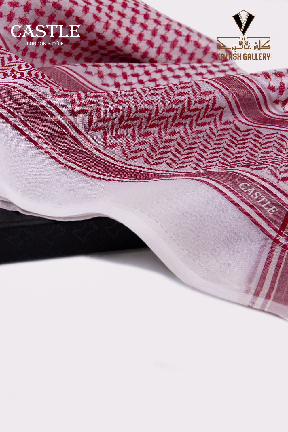 شماغ أحمر كاستل - 1109