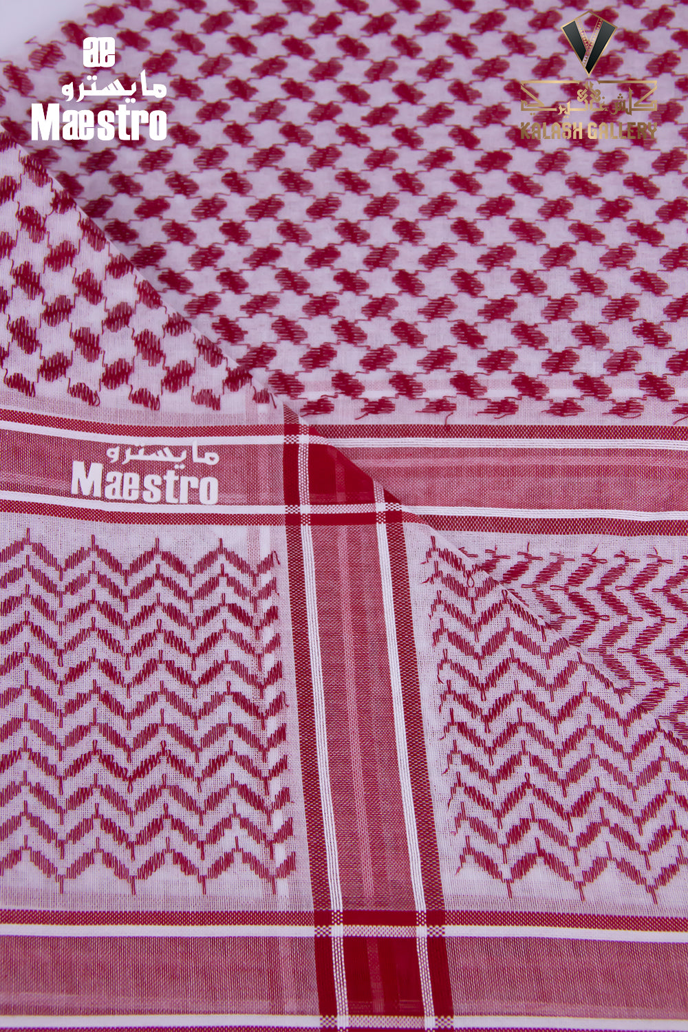 Maestro Deluxe Red Shemagh - 188