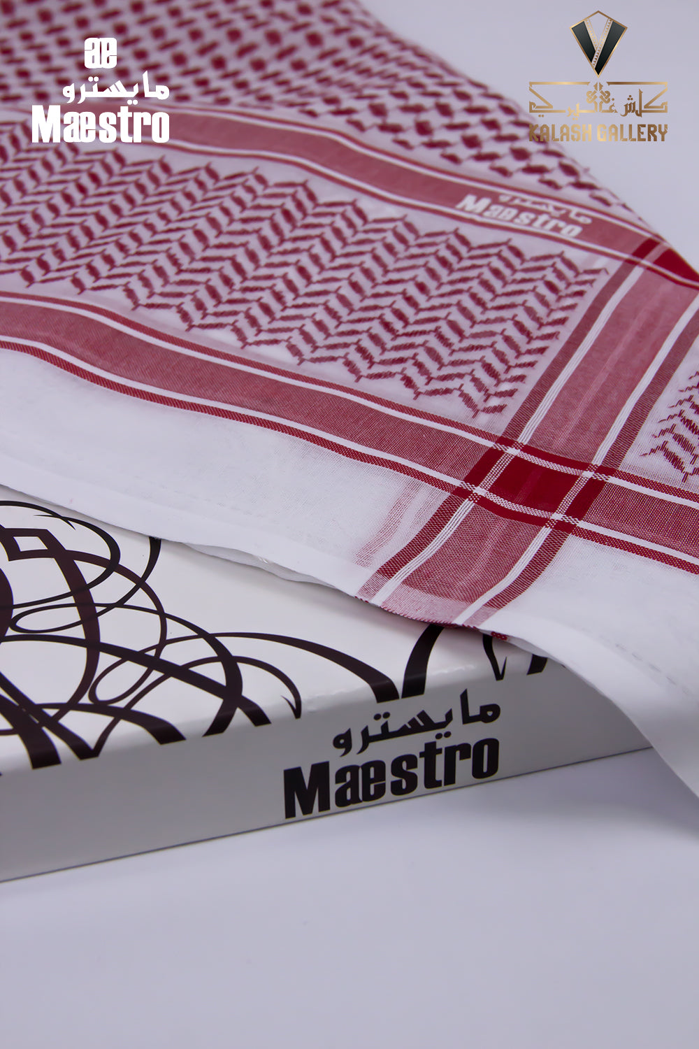 Maestro Deluxe Red Shemagh - 188