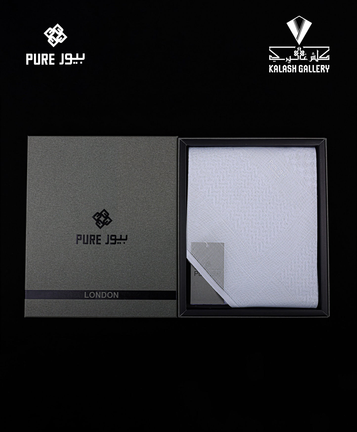 Pure White London Deluxe Shemagh-24