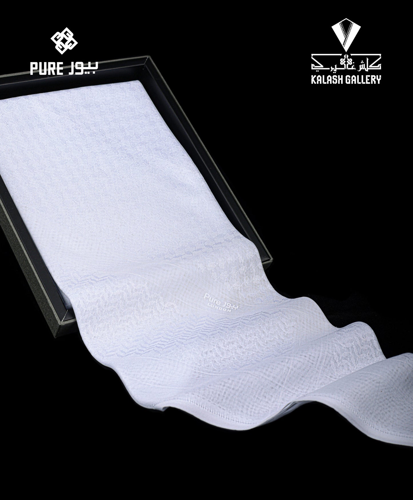 Pure White London Deluxe Shemagh-24