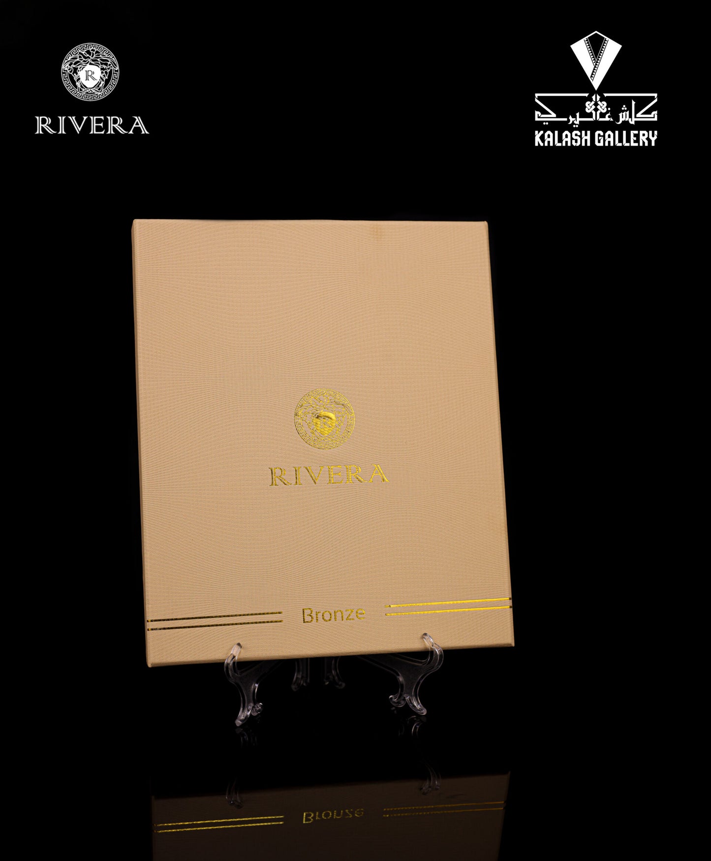 Rivera White Bronze Shemagh - 30
