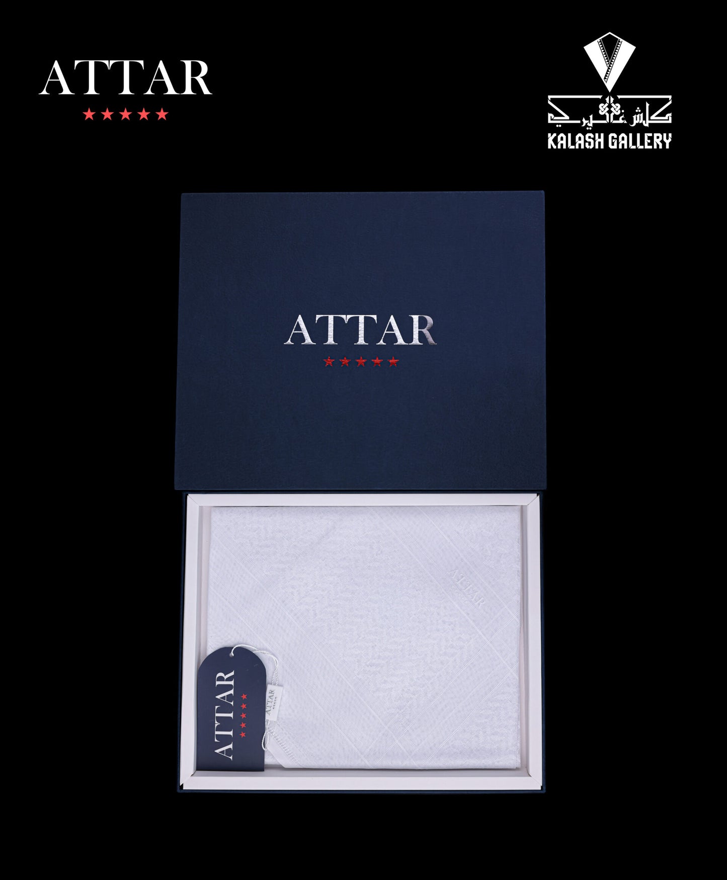 Attar Super Deluxe White Shemagh-24