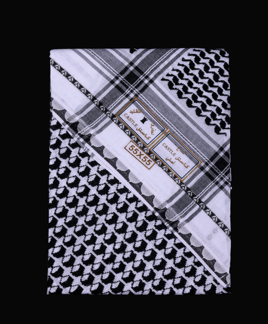 Super Deluxe Black Shemagh