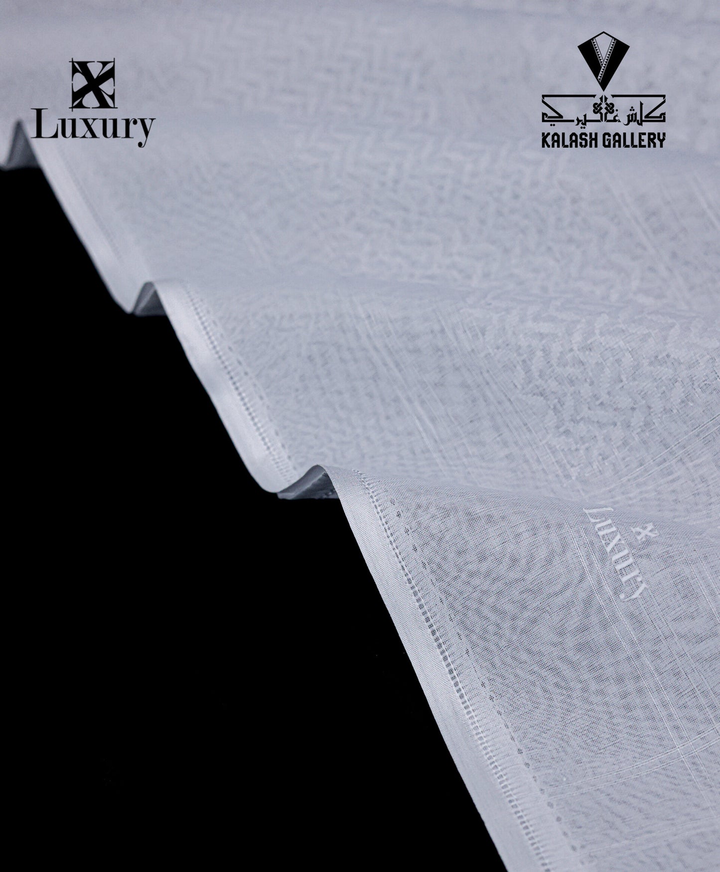 Luxurious white bronze shemagh - 18