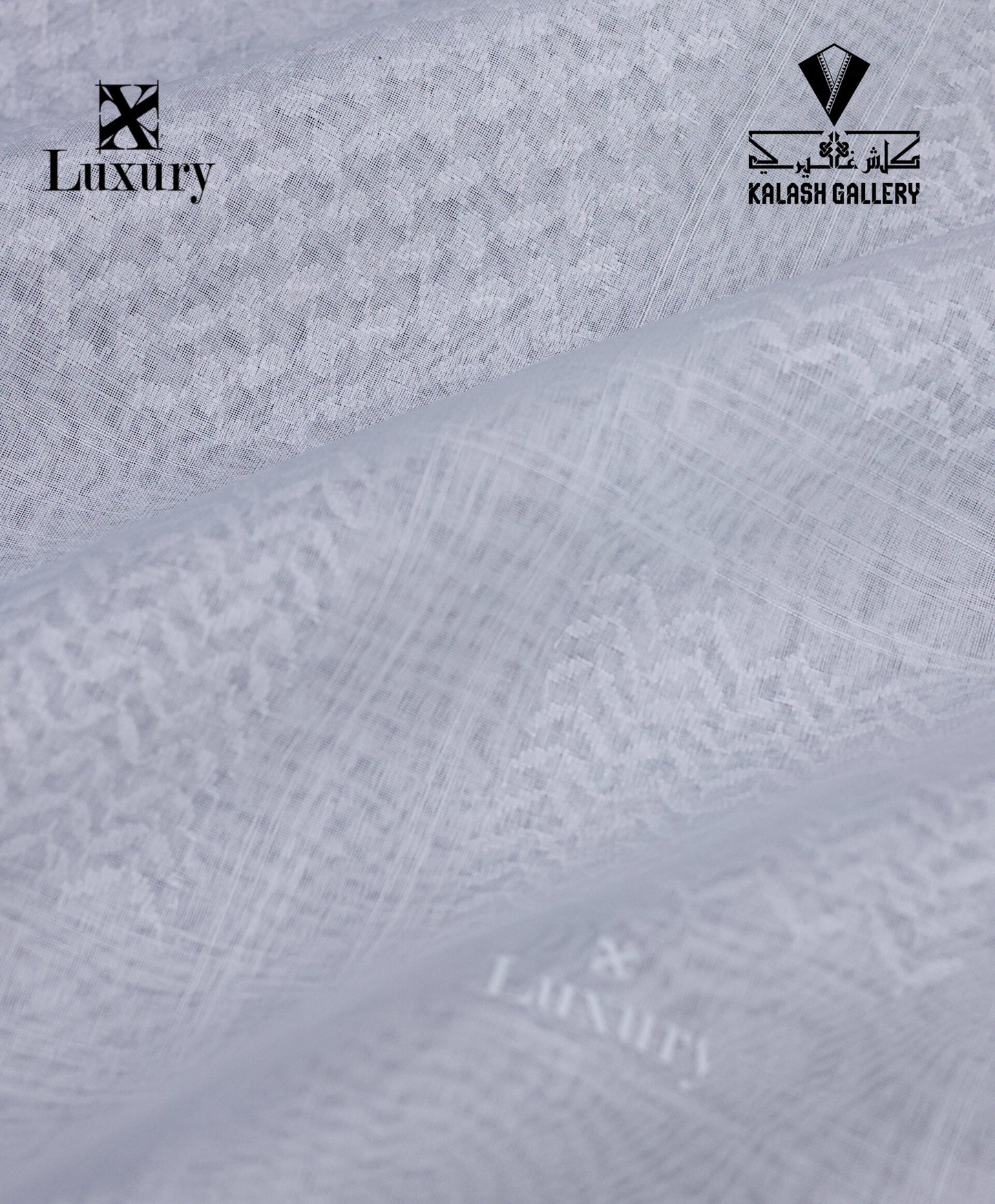 Luxurious white bronze shemagh - 18