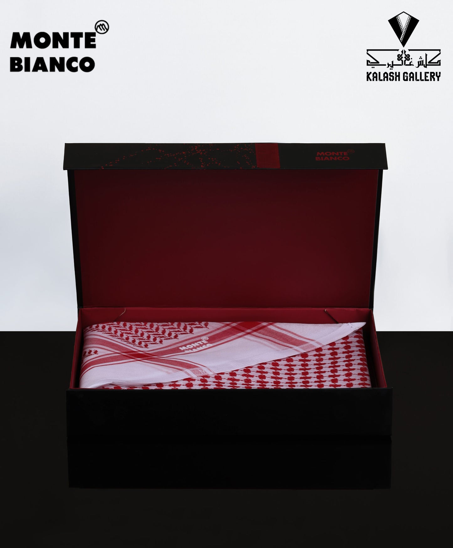 Red Monte Bianco Shemagh