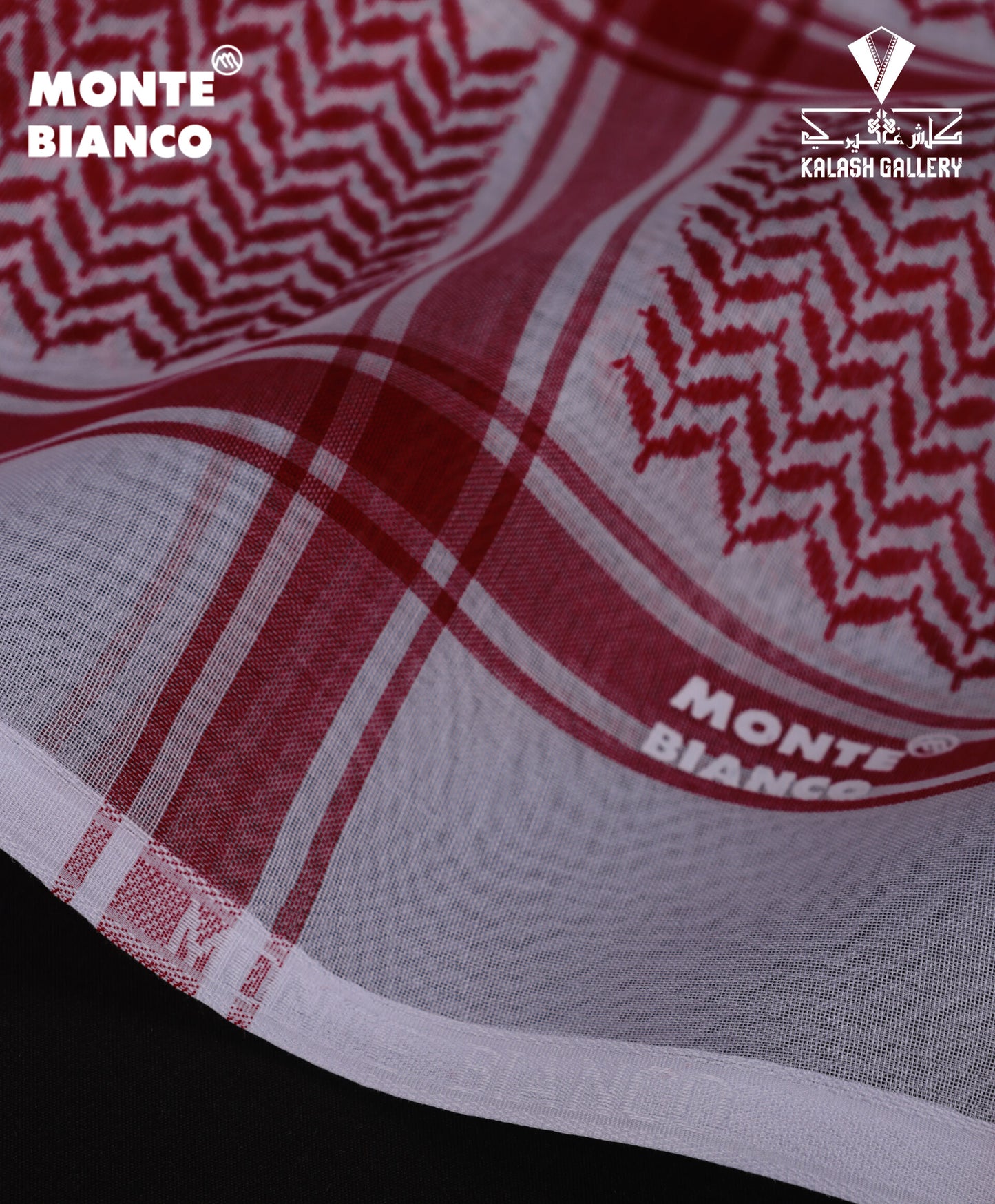 Red Monte Bianco Shemagh