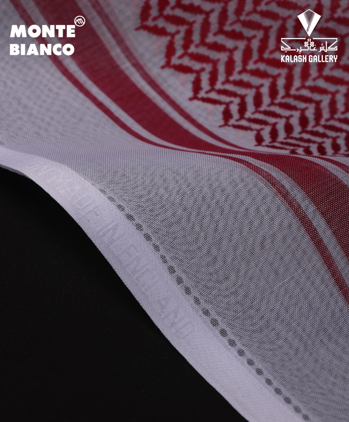 Red Monte Bianco Shemagh