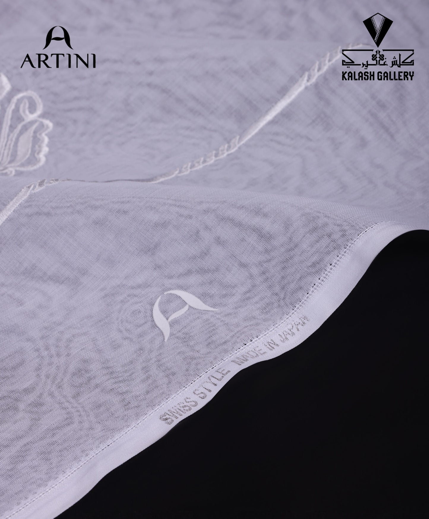 Artini Japanese Embroidery Ghutra - A07
