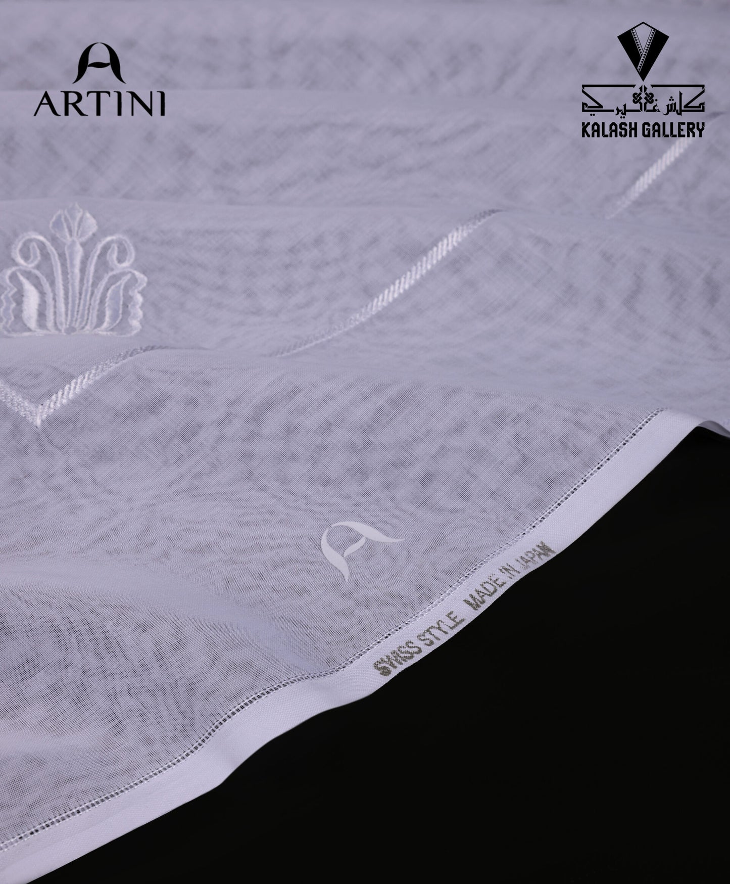 Artini Japanese Embroidery Ghutra-A06