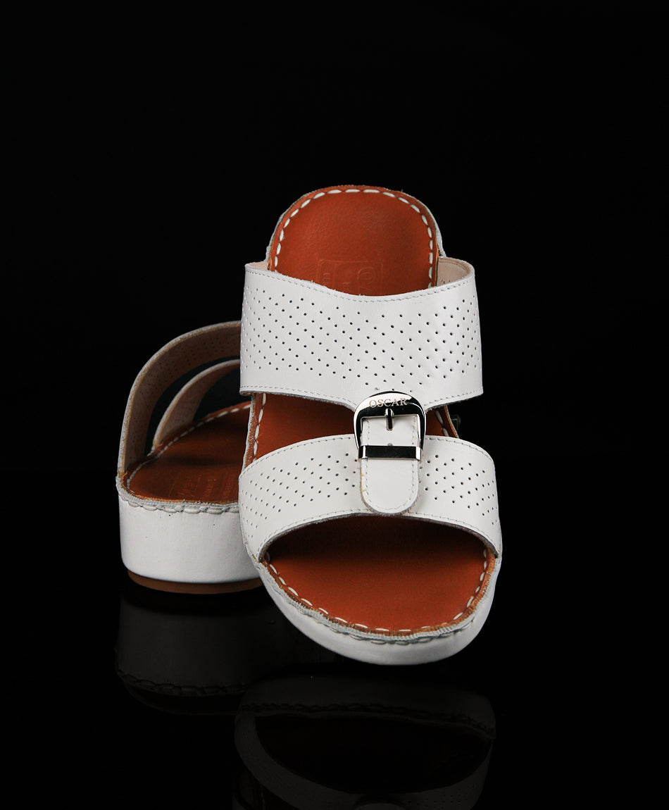 Oscar Slippers White - VMB01
