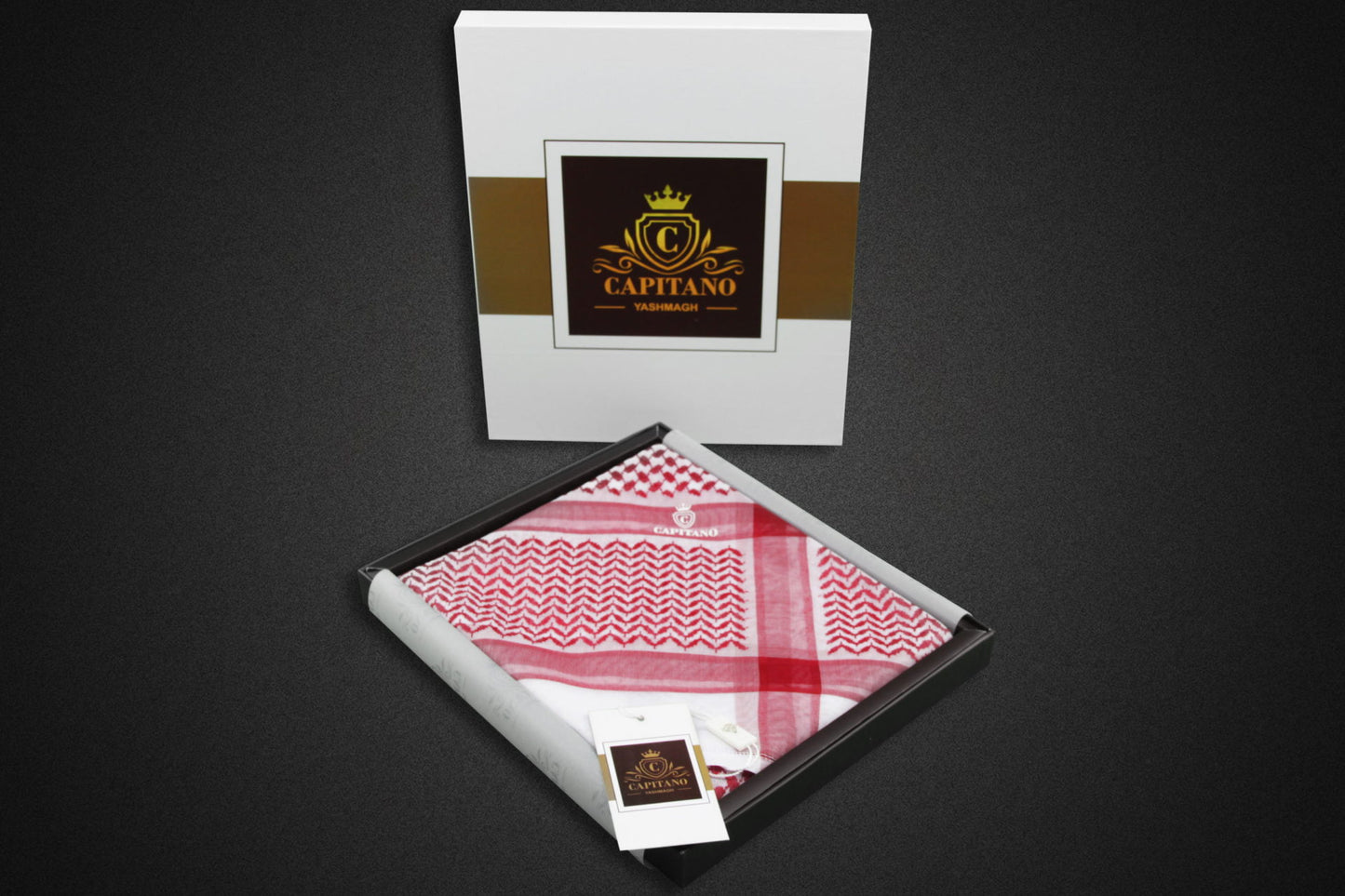 Capitano Red Shemagh R-4