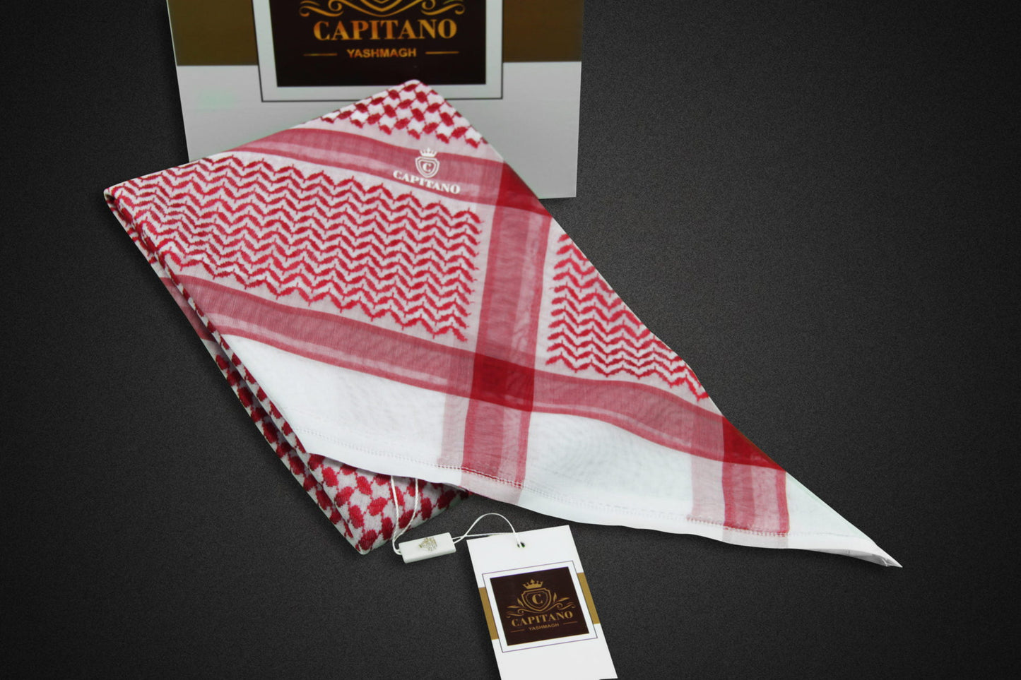 Capitano Red Shemagh R-4