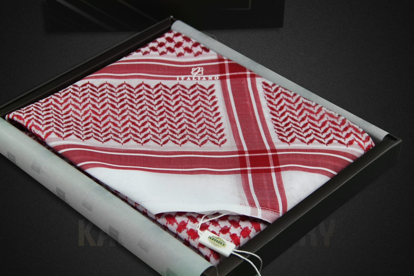 Italiano Red Shemagh R-3