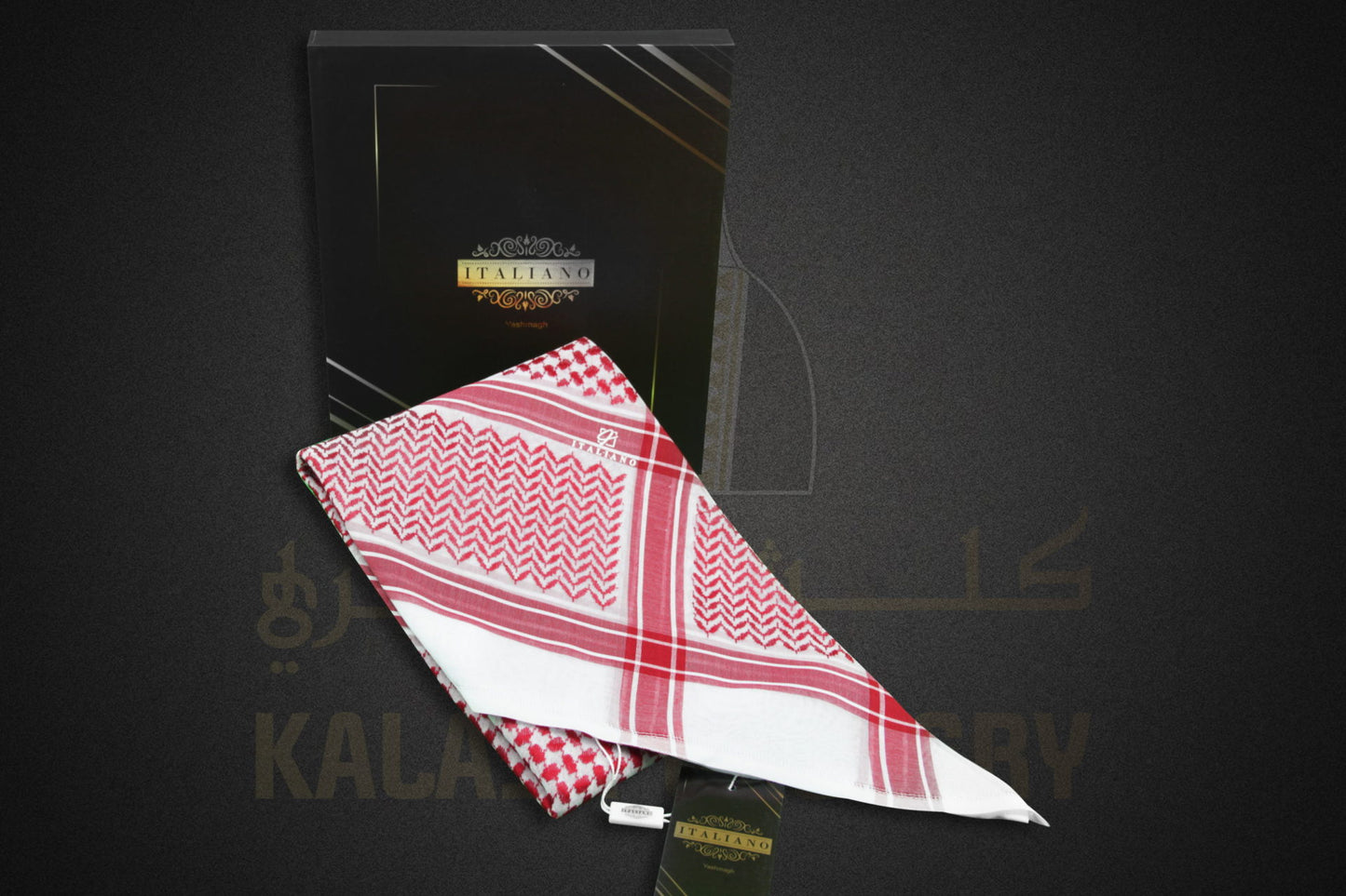 Italiano Red Shemagh R-3