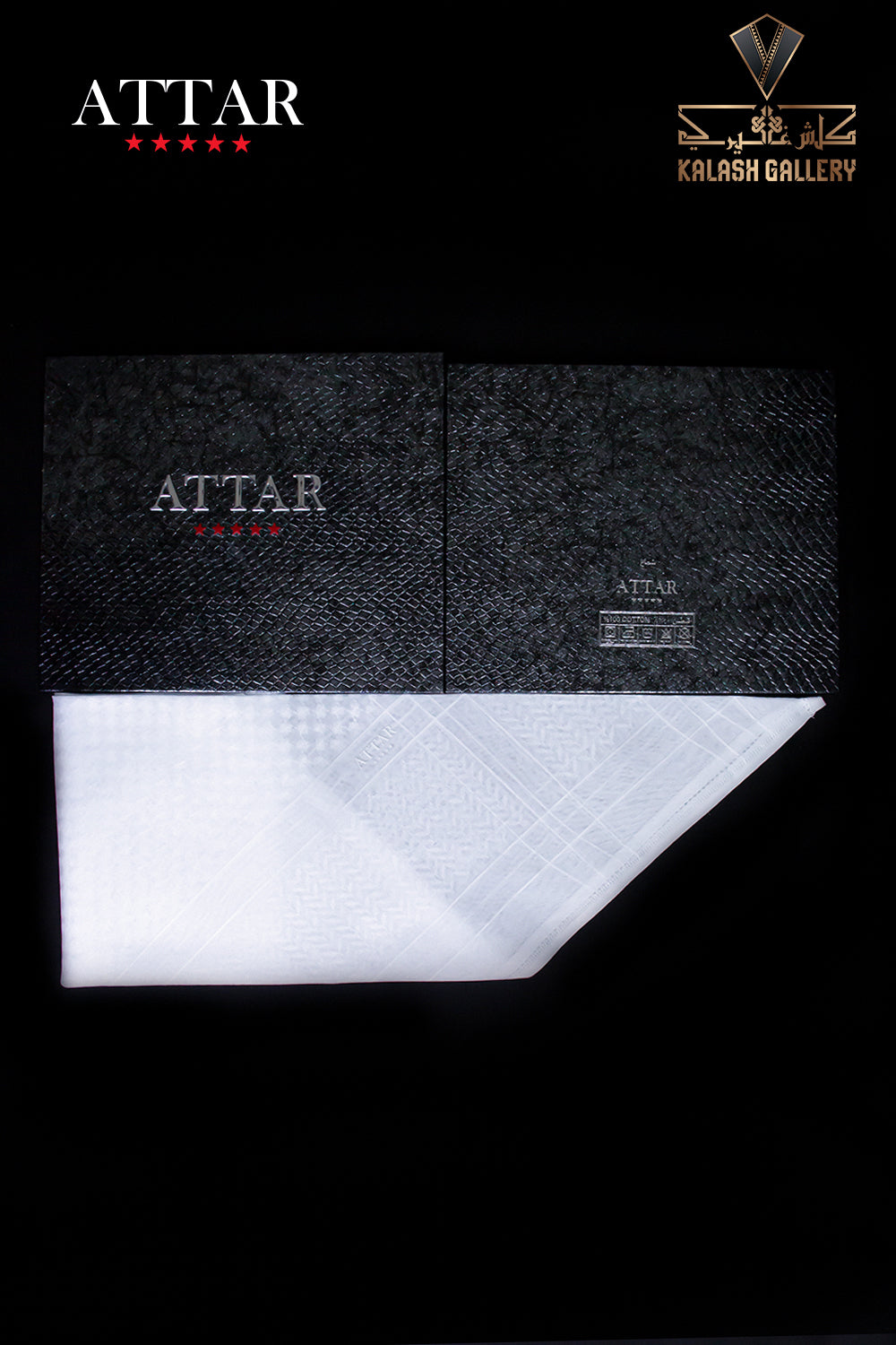 Attar Shemagh White Super Deluxe C16