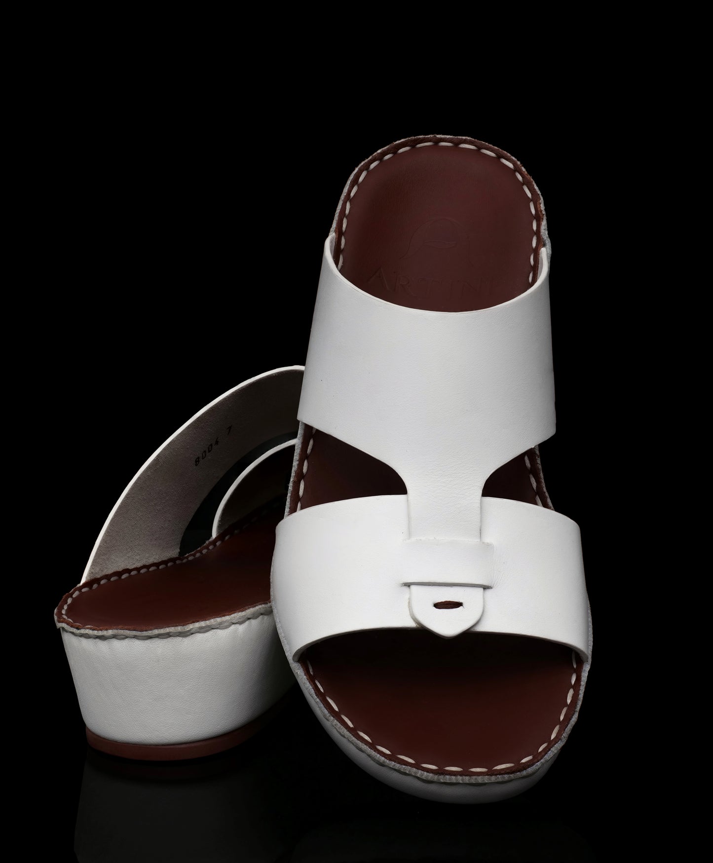 Men's Luxury Artini Nova Calf Italian Leather Slippers | AMB17