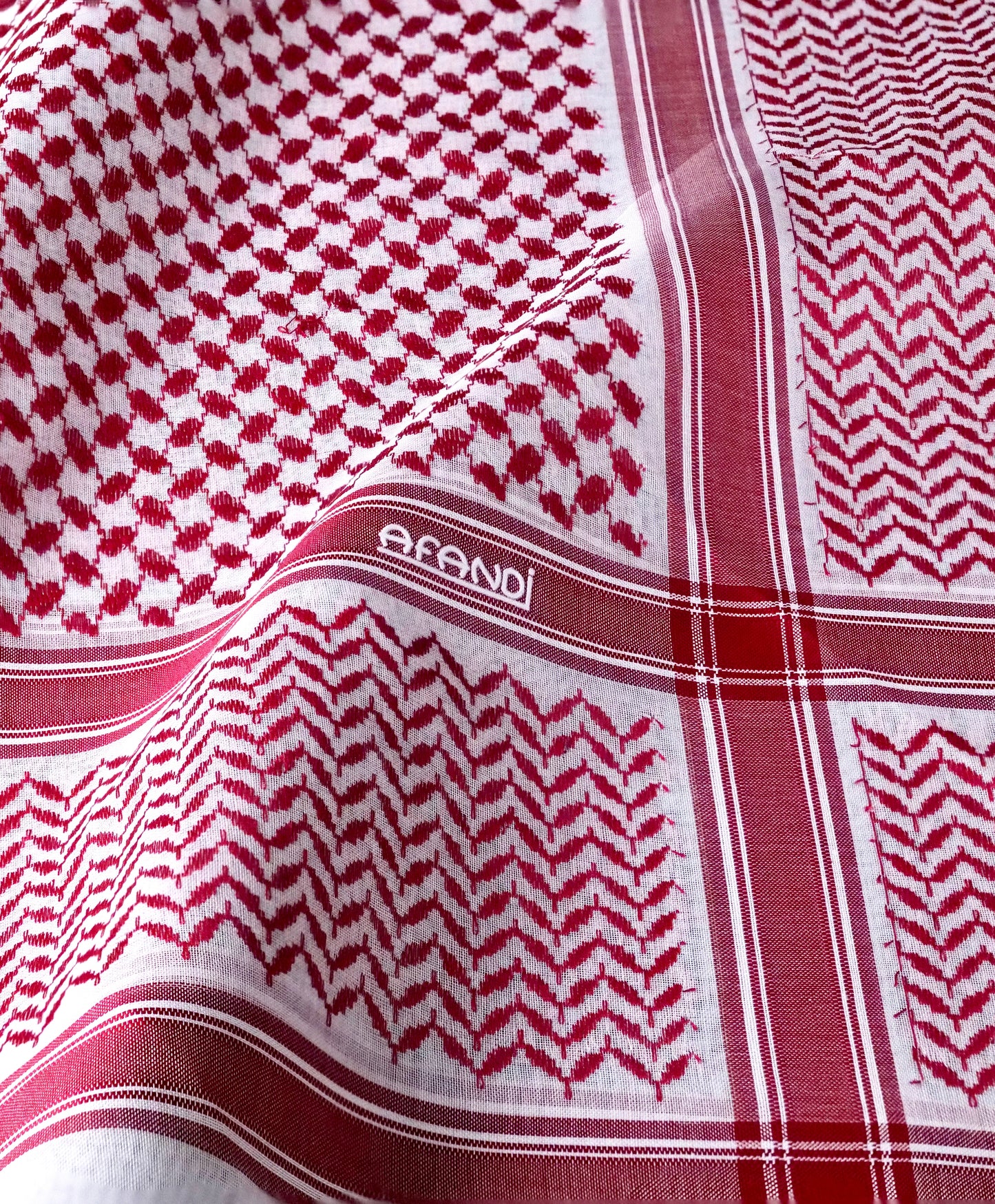 Original Effendi English Shemagh Red - 35