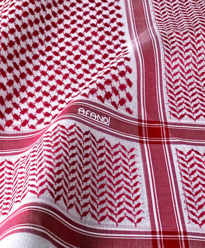 Original Effendi English Shemagh Red - 35